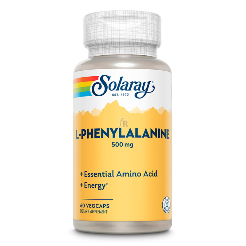 Solaray L-Phenylalanine 500 mg 60 cápsulas