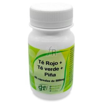 Te Verde+Te Rojo+Piña 60Cap.