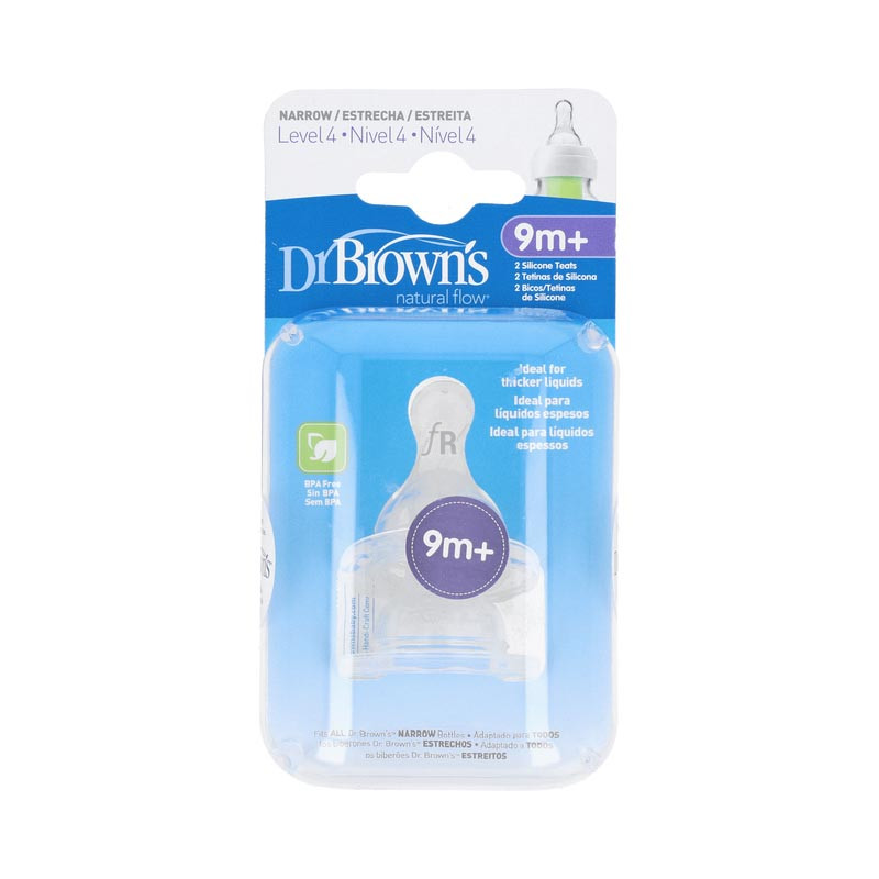 Tetina Silicona Dr Brown´S Natural Flow Comilone