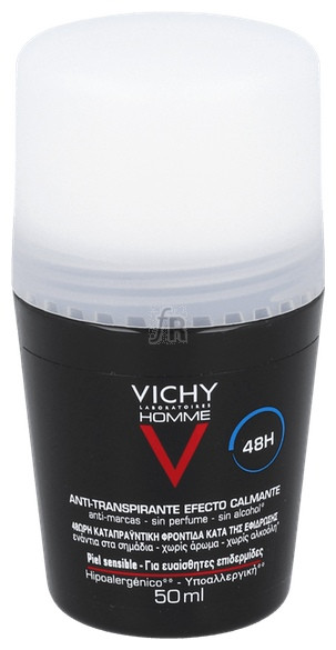 Vichy Homme Desodorante Piel Sensible 48 Horas