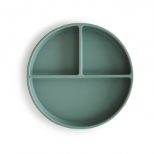 Mushie Plato Ventosa Compartimento Cambridge Blue