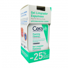 Cerave Duplo Gel Limpiador Espumoso 473Ml X 2