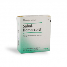 Sabal Homaccord 10 Ampollas Heel