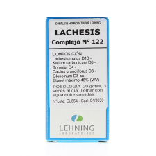 Lachesis N.122 Gotas 30 Ml Lehning
