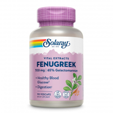 Solaray Fenugreek (Fenogreco) 350Mg. 90 Cápsulas Vegetales.