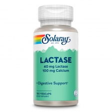 Solaray Lactasa 40Mg 100 Cápsulas