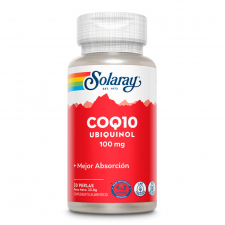 Solaray Coq10 Ubiquinol 100Mg. 30Perlas