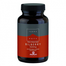 Mirtilo 360 mg (Vaccinium myrtillus)  50 Cápsulas - Terranova