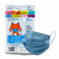 Mascarilla Infantil Quirúrgica 10 U. Azul