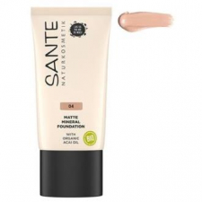 Sante Naturkosmetik Maquillaje Fluido Mineral Mate 04 Cool Fawn 30Ml.