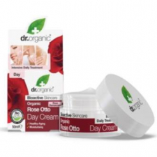 Dr. Organic Crema De Dia Rosa De Damasco 50Ml.