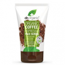 Dr. Organic Exfoliante Facial Cafe Expresso-Menta Fresca 125Ml