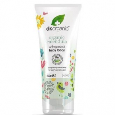 Dr. Organic Locion Corporal De Calendula Para Bebe 200Ml.