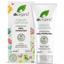 Dr. Organic Crema Hidratante De Calendula Para Bebe 50Ml.