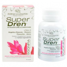 Bottega Di Lungavita Super Dren Capsulas Sgonfia 60 Caps