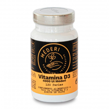 Mederi Vitamina D3 4000Ui 120 Cápsulas