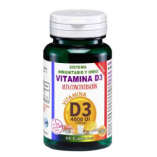 Vitamina D3 4000Ui Alta Concentracion 60Cap.