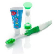 Oradent Kit Infantil Foradyno Cepillo+Reloj+Pasta