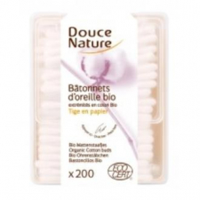 Douce Nature Bastoncillo Oido Algodon Bio 200 Un