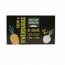 Naturgreen Caldo De Verduras Cubitos 8Uds.