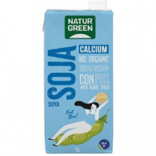 Naturgreen Bebida Vegetal De Soja Con Calcio 1Lt 6Uds.