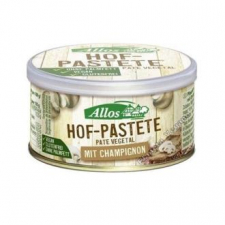 Allos Pate Vegetal Con Champińones 125 G  Bio Vegan