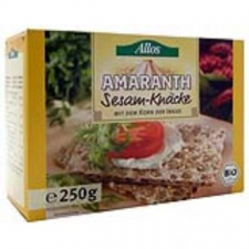 Allos Pan De Amaranto Y Sesamo Crujiente 250Gr Bio Vegan