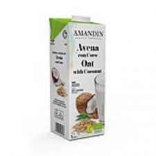 Amandin Bebida Vegetal De Avena Con Coco 1Lt 6Uds. Bio S/A