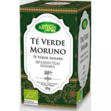 Artemis Bio Te Verde Moruno Sahara Infusion 20Bolsitas. Bio