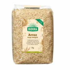 Biogra Arroz Largo Integral 500 G  Bio