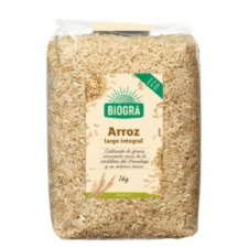 Biogra Arroz Largo Integral 1Kg. Bio