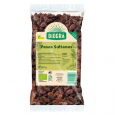 Biogra Pasas Sultanas Sin Hueso 250 G  Bio