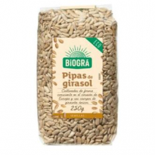 Biogra Pipas De Girasol Peladas 250 G  Bio