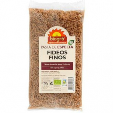 Biogra Fideos Finos De Espelta 250 G  Bio Vegan