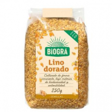 Biogra Semillas De Lino Dorado 250 G  Bio