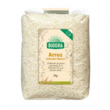 Biogra Arroz Redondo Blanco 1 Kg