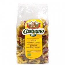 Castagno Espirales De Trigo Con Quinoa Remolacha 500 G  Eco