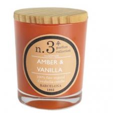 Cerabella Vela Vaso Perf3 Amber-Vainilla 7,5X9Cm 1Ud.