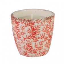 Cerabella Vela Tiesto Rojo Tanap18 Citronela-Bamboo 11X10Cm