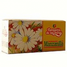 Cia Indias Manzanilla Infusion 25 Bolsas