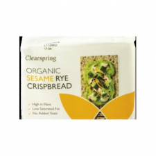 Clearspring Biscotes De Centeno+Sesamo 200 G  Bio