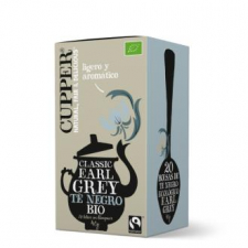 Cupper Te Negro Earl Grey Infusion 20Bolsitas. Bio