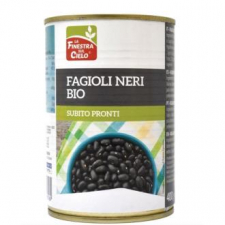 La Finestra Sul Cielo Alubias Negras En Lata 400 G  Bio