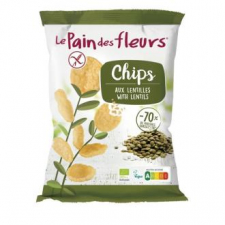 Le Pain Des Fleurs Chips De Lentejas 50 G  Bio Sg Vegan