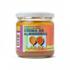 Monki Crema De Almendras Tostadas  330 G  Bio