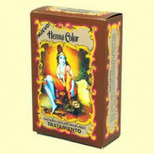 Radhe Shyam Henna Polvo Castańo Oscuro Profundo 100 G