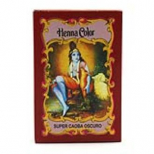 Radhe Shyam Henna Polvo Super Caoba Oscuro 100 G