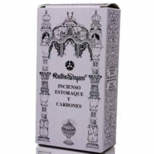Radhe Shyam Incienso Estoraque 50 G  + 10 Carbones