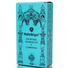 Radhe Shyam Incienso Basilicum Y Carbones 100 G