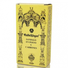 Radhe Shyam Incienso Sandalo Y Carbones 100 G